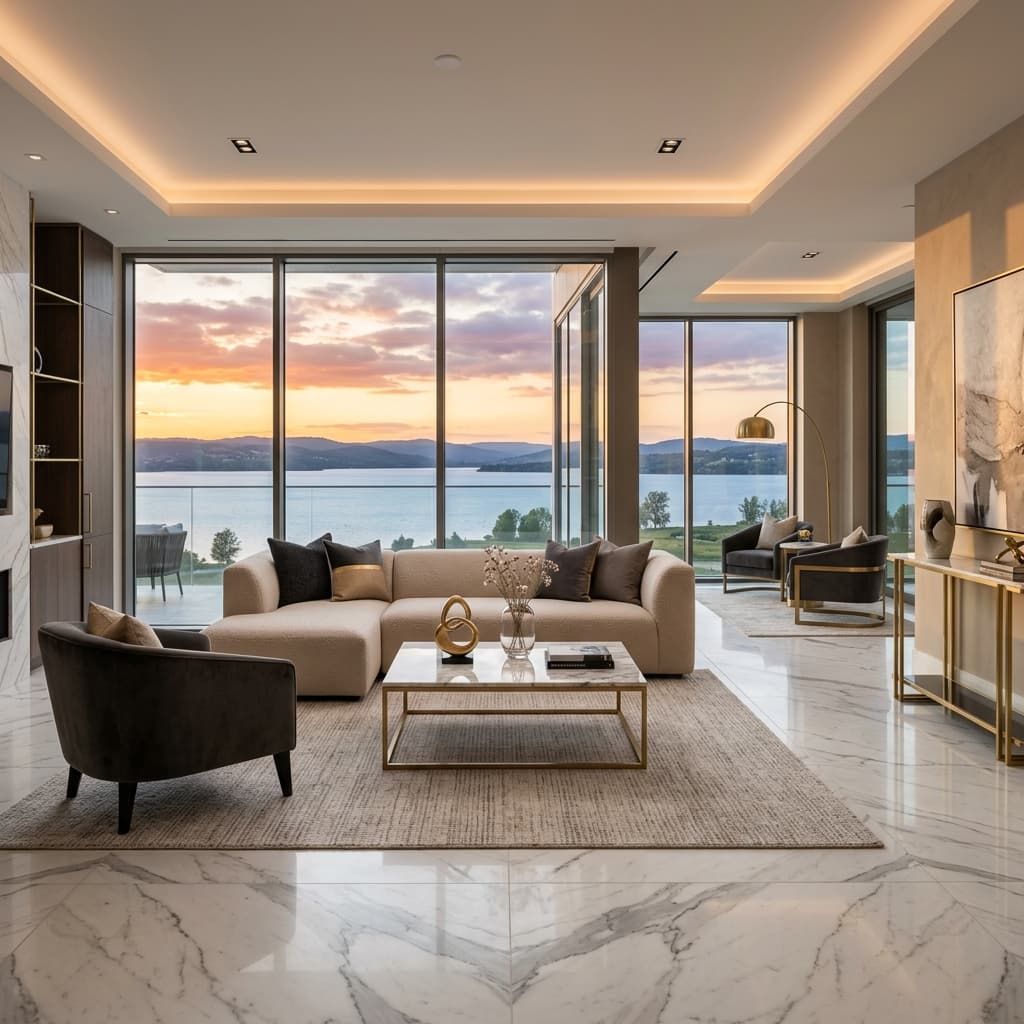 ONLY SPACE REALTY Luxury Interior lounge view